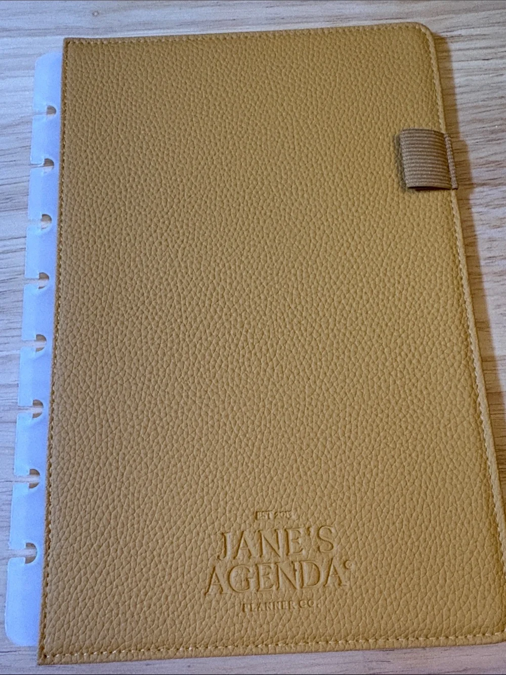Jane’s Agenda Snap in Cover Saffron Yellow - Jr Discbound